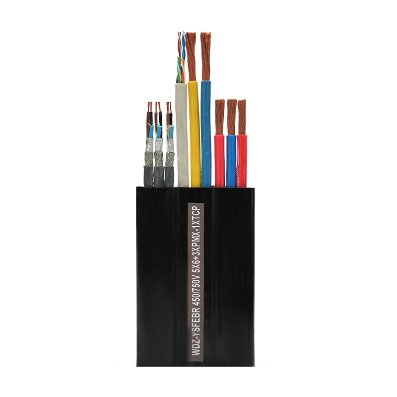 Kabel Pita Datar untuk Penerangan Film dan Televisi serta Mesin Panggung